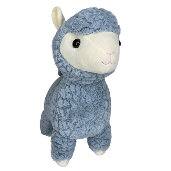 Kellytoy Original Llama Alpaca Blue Stuffed Animal Plush New With Tags 17" - Picture 8 of 9